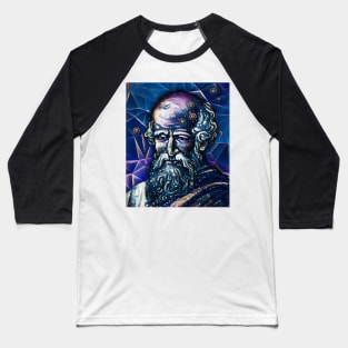 Archimedes Portrait | Archimedes Artwork 5 Baseball T-Shirt